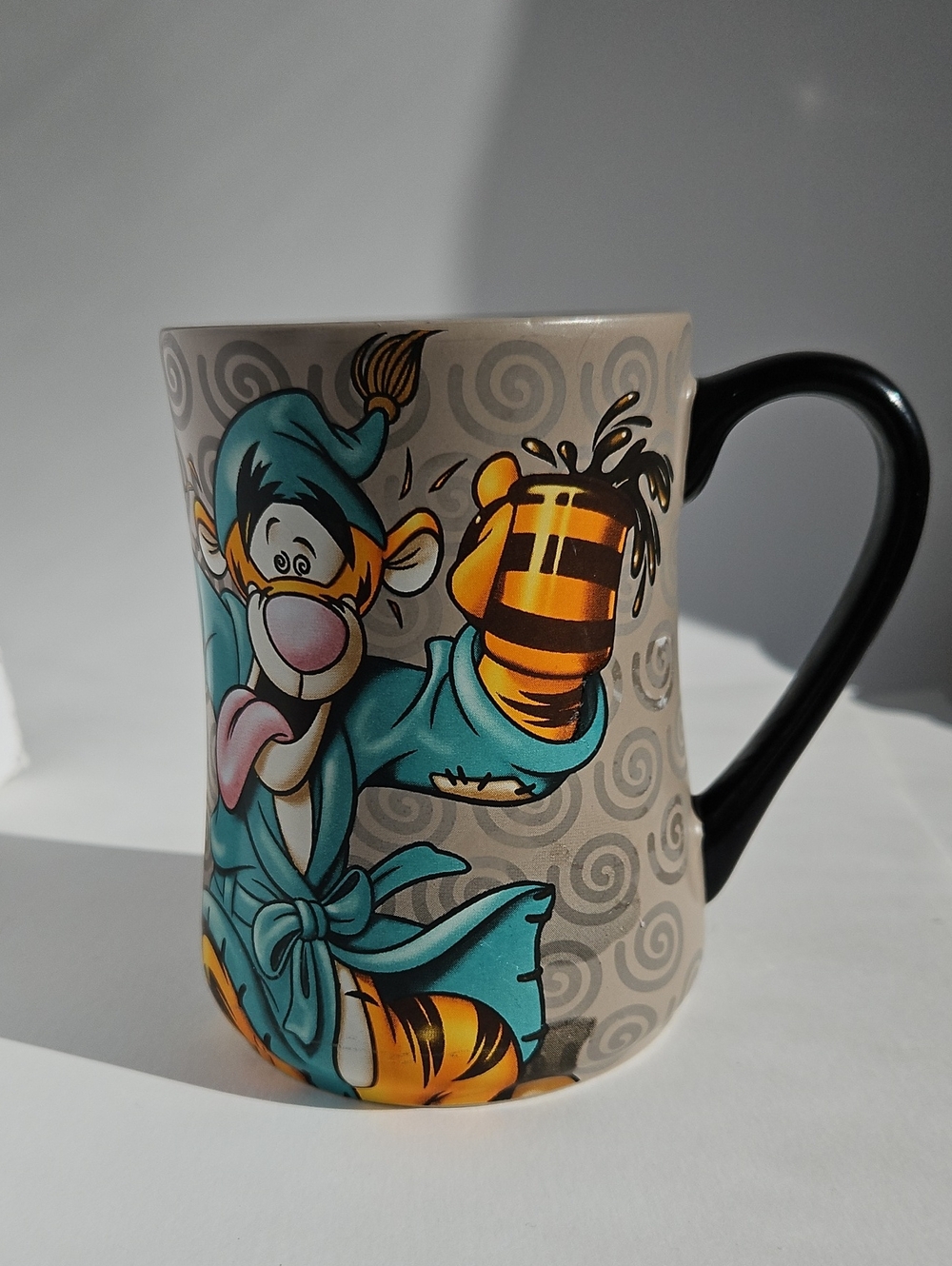 Large Disney Mug Tigger Winnie The Pooh Wired For Another Day